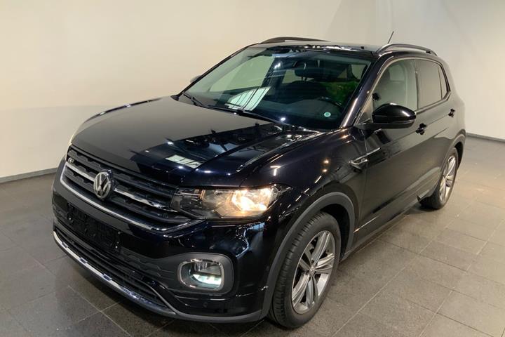 Sort VW T-Cross fra 2019
