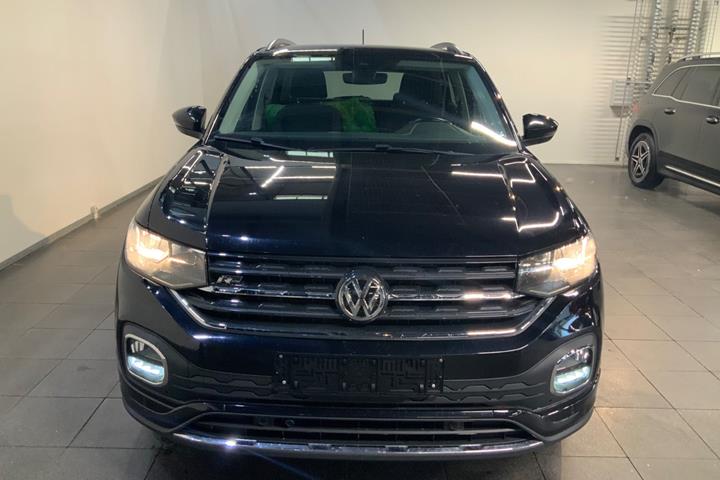 Sort VW T-Cross fra 2019
