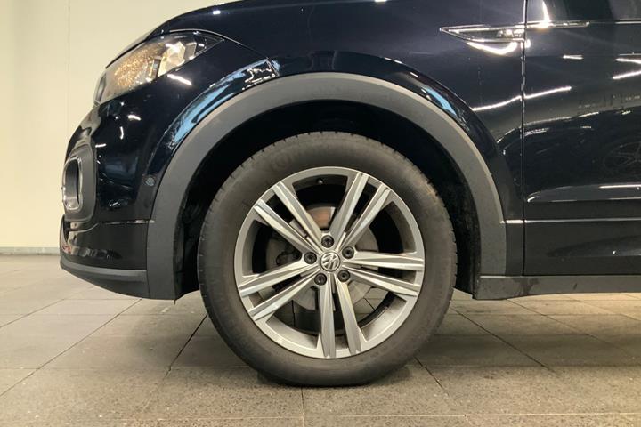 Sort VW T-Cross fra 2019