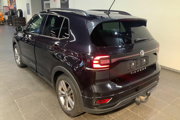 Sort VW T-Cross fra 2019