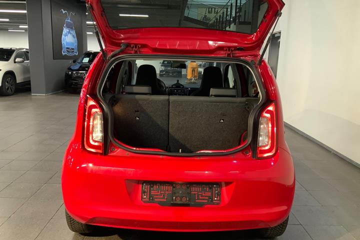 Rød Skoda Citigo fra 2019