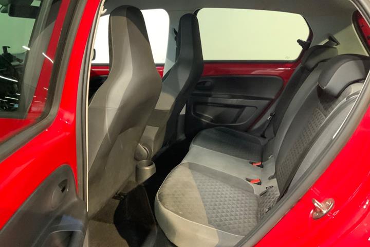 Rød Skoda Citigo fra 2019