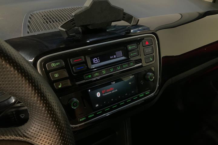 Rød Skoda Citigo fra 2019