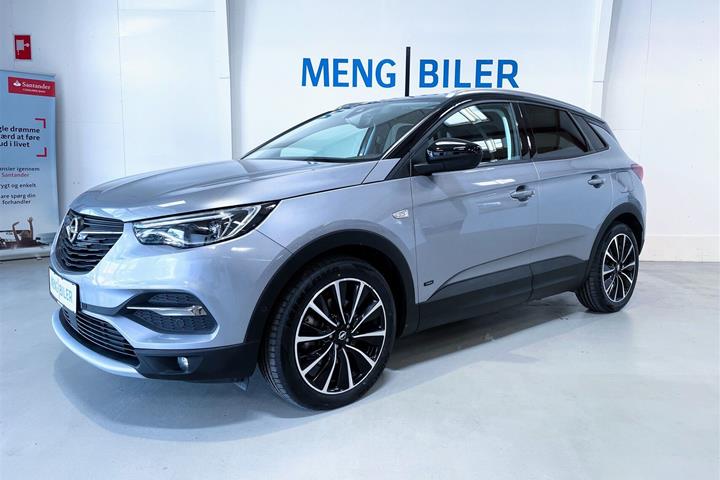 Grå Opel Grandland X fra 2021