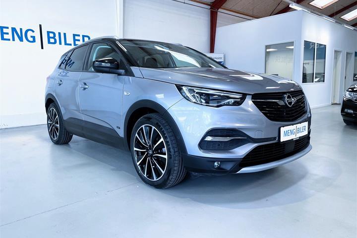 Grå Opel Grandland X fra 2021