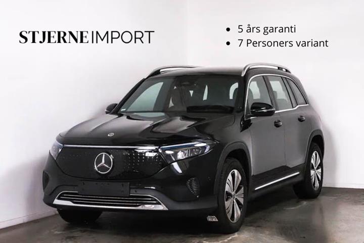 Grå Mercedes EQB250+ fra 2025 set udefra