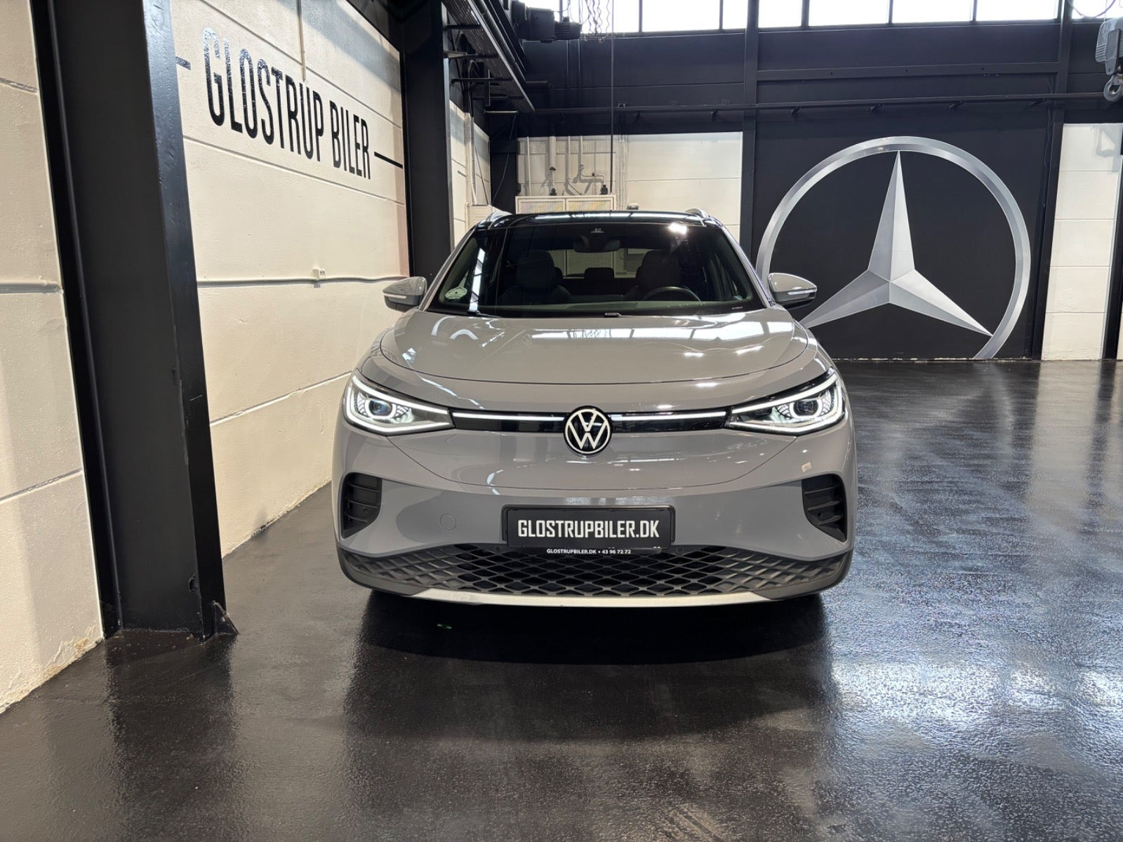 Grå VW ID.4 fra 2021