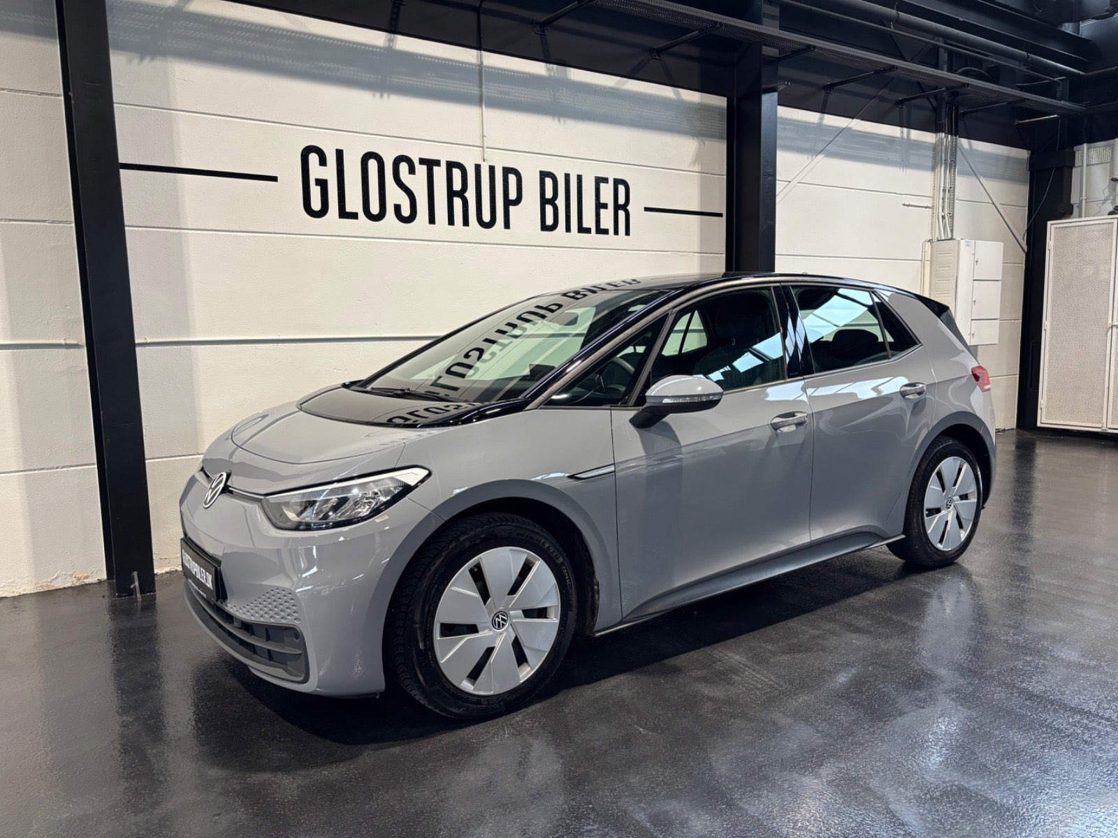 Grå VW ID.3 fra 2021
