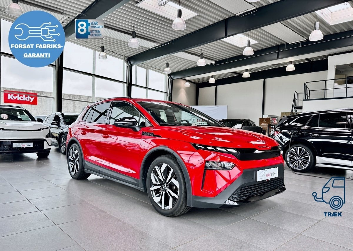 Rød Skoda Elroq fra 2026