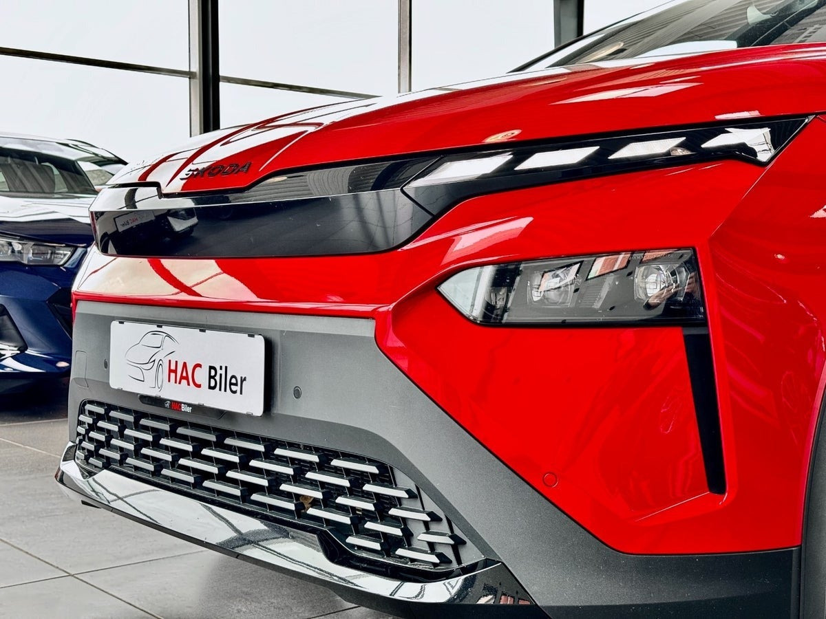 Rød Skoda Elroq fra 2026