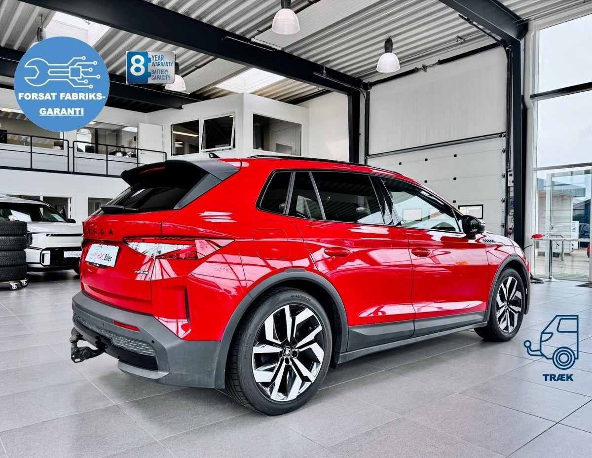 Rød Skoda Elroq fra 2026