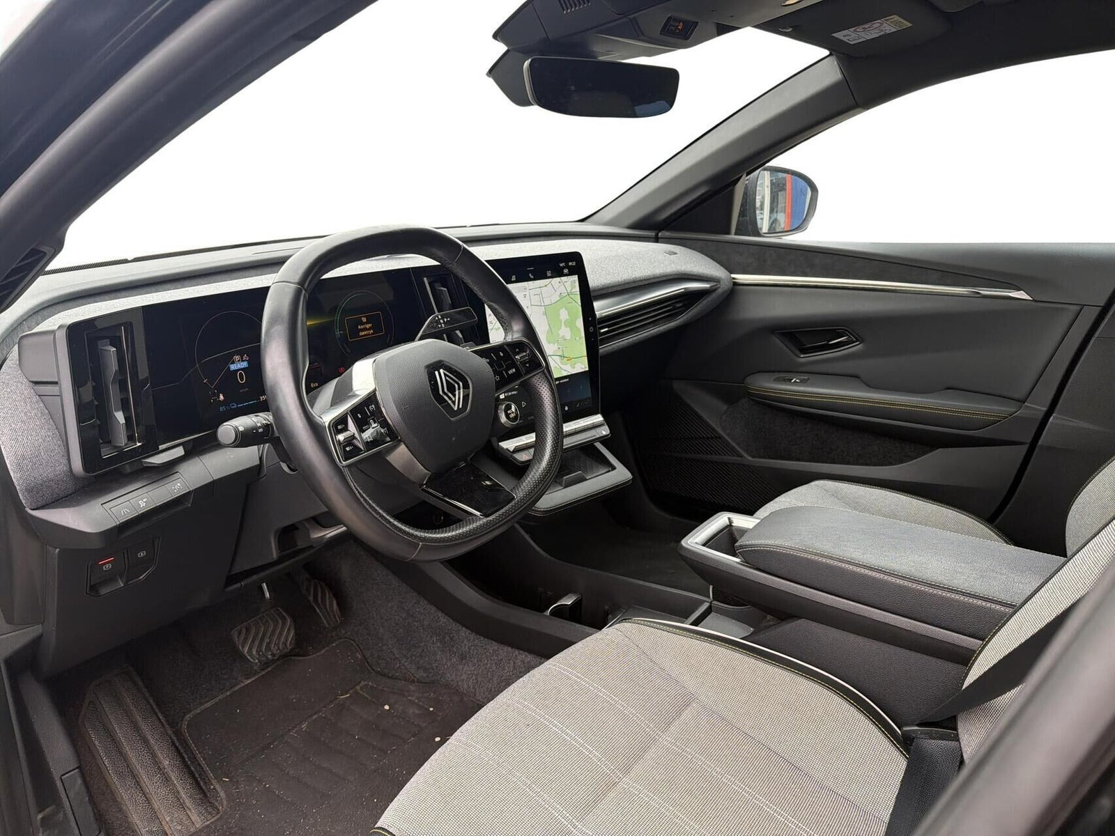 Sort Renault Megane E-Tech fra 2023