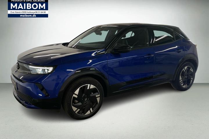 Blå Opel Mokka-e fra 2025