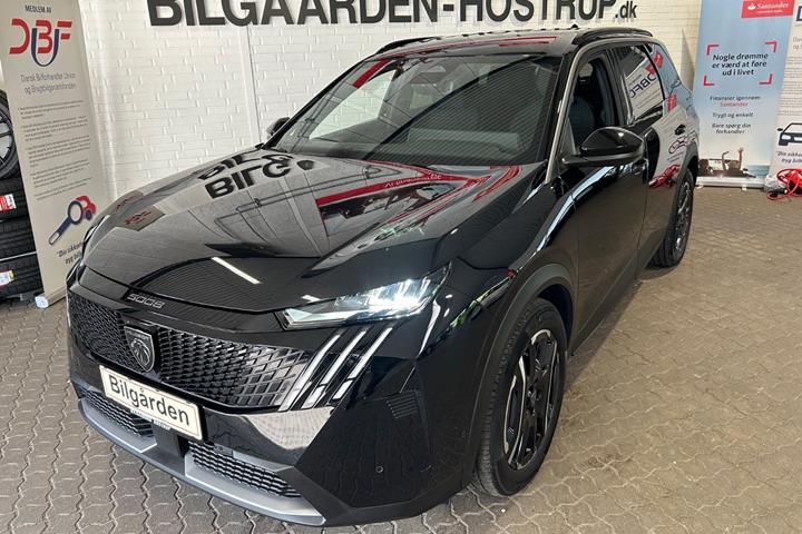 Sort Peugeot e-5008 fra 2025 set udefra