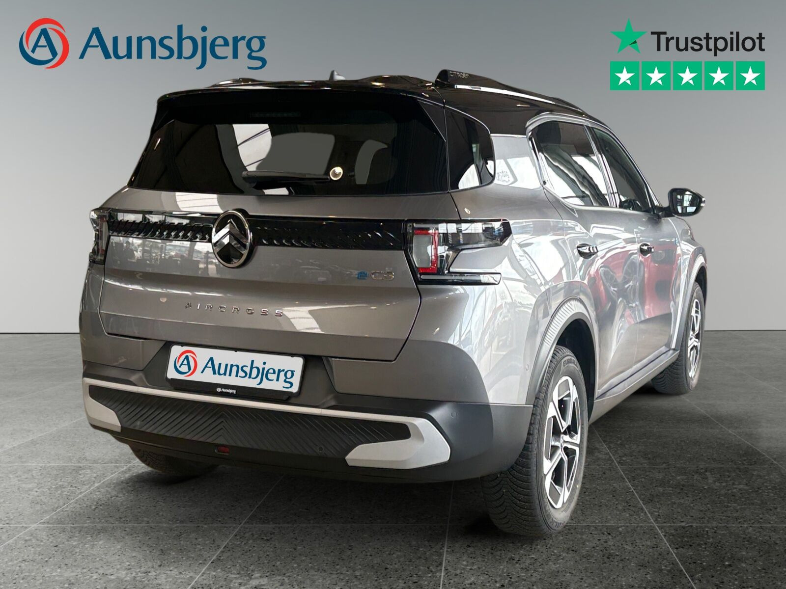 Grå Citroën e-C3 Aircross fra 2025