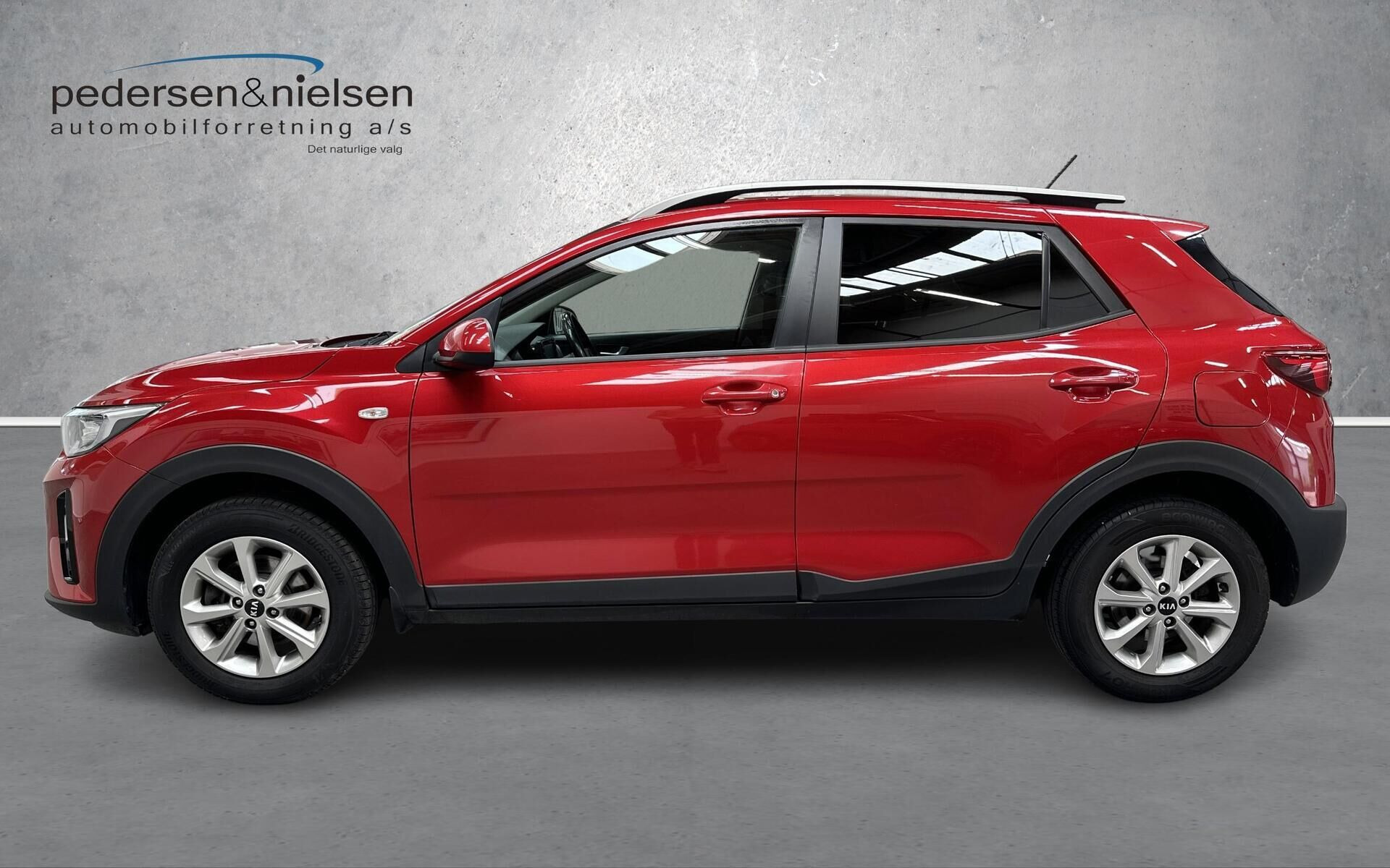 Rød Kia Stonic fra 2018