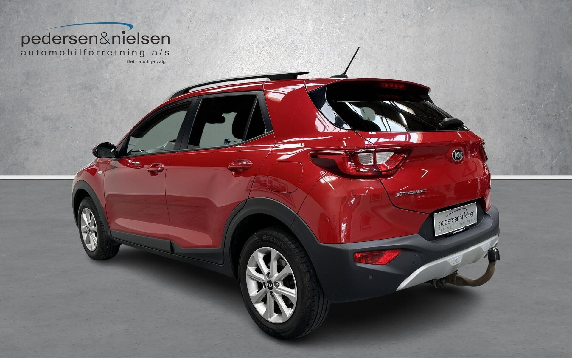 Rød Kia Stonic fra 2018