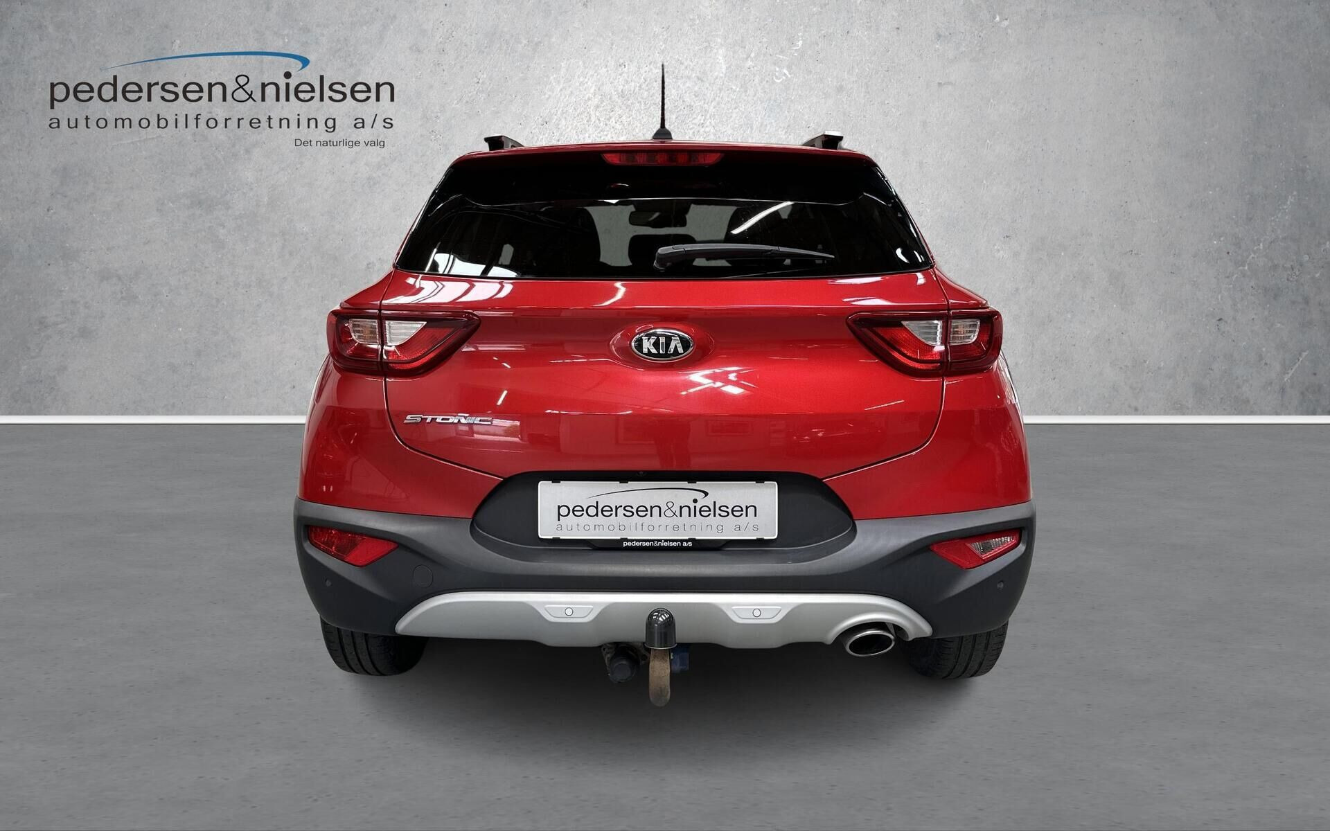Rød Kia Stonic fra 2018