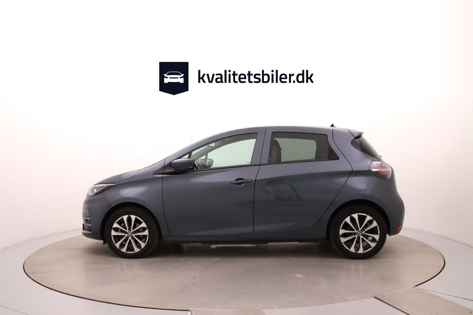 Grå Renault Zoe fra 2021