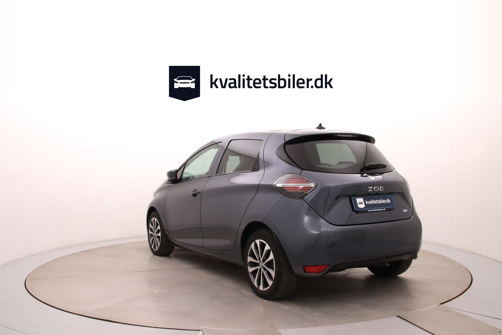 Grå Renault Zoe fra 2021