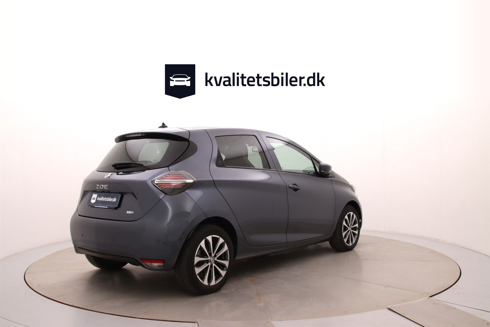 Grå Renault Zoe fra 2021