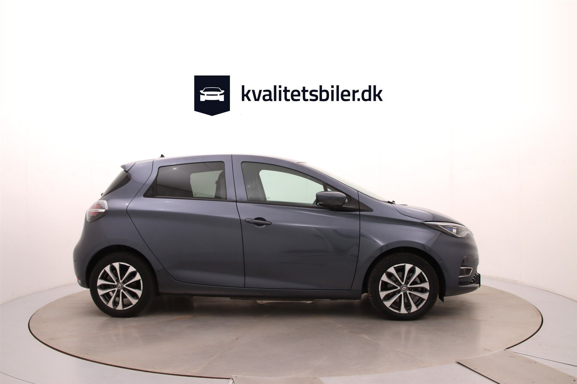 Grå Renault Zoe fra 2021