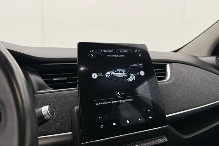 Grå Renault Zoe fra 2021