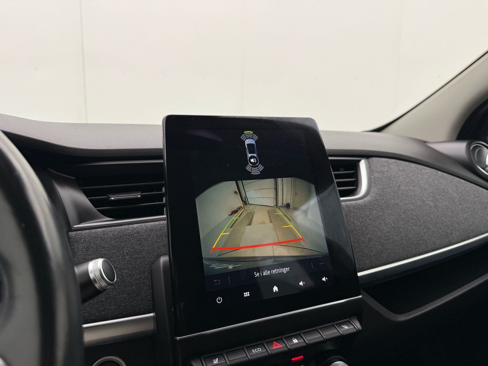 Grå Renault Zoe fra 2021
