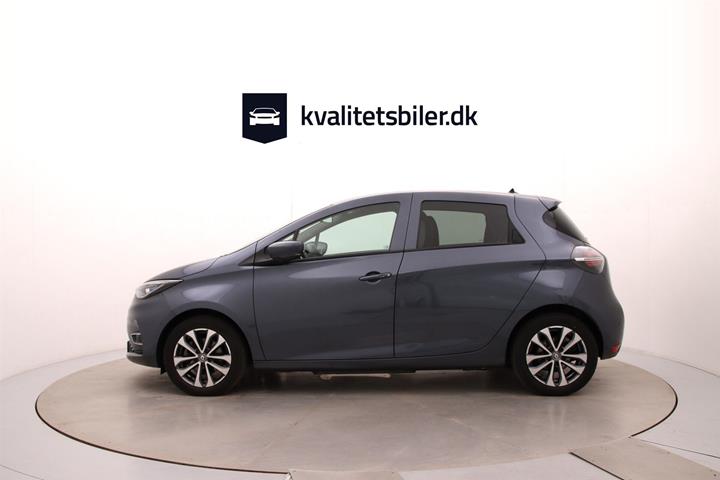 Grå Renault Zoe fra 2021