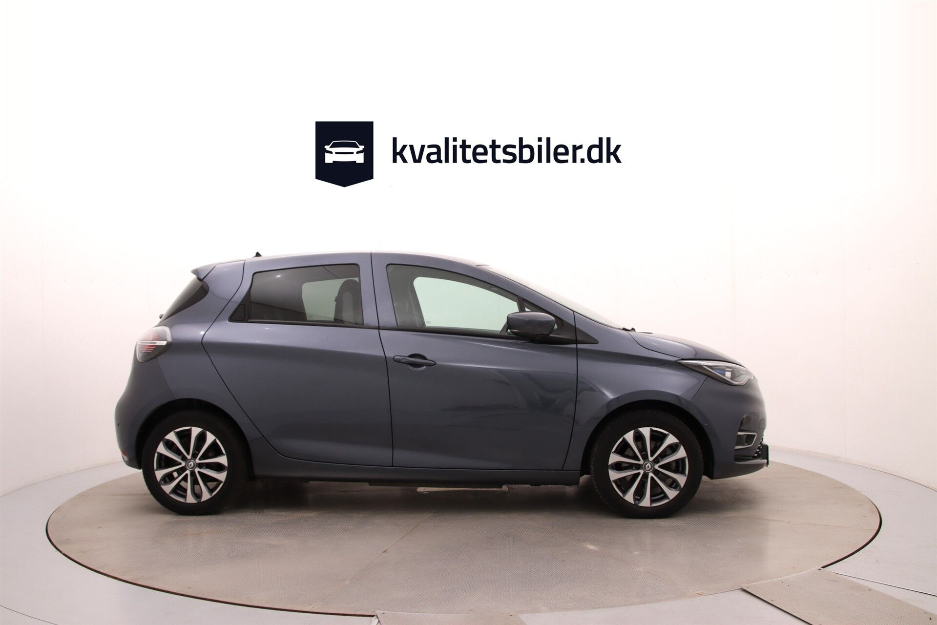 Grå Renault Zoe fra 2021