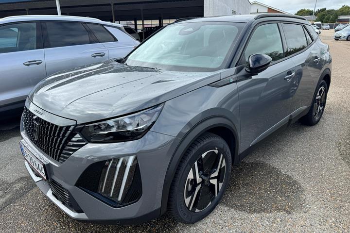 Grå Peugeot e-2008 fra 2026