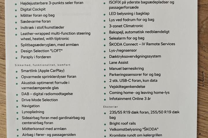 undefined Skoda Enyaq iV fra 2023
