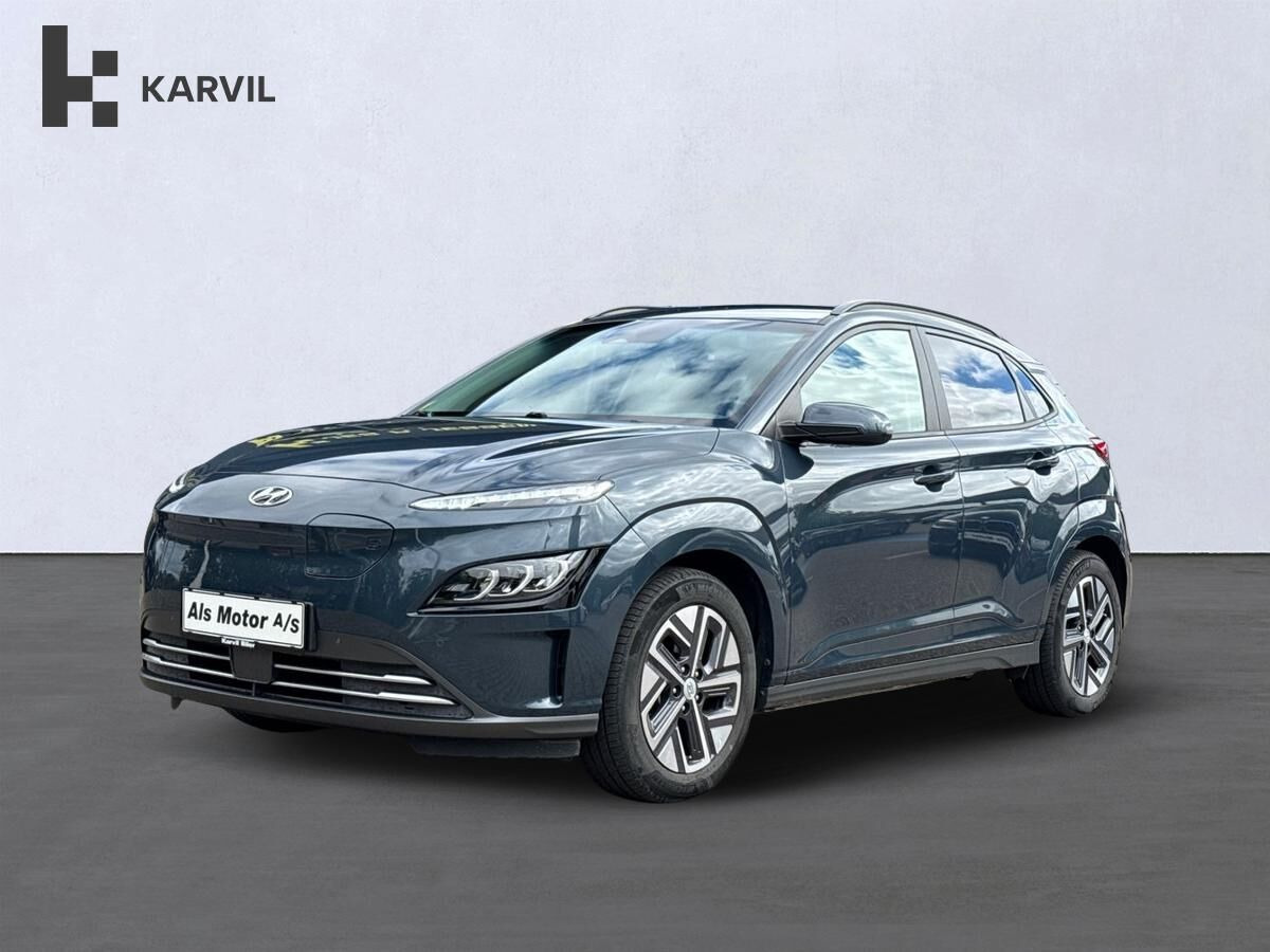 Grå Hyundai Kona fra 2022