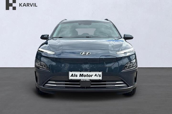 Grå Hyundai Kona fra 2022