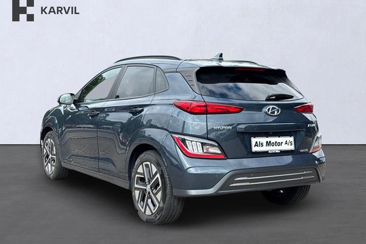 Grå Hyundai Kona fra 2022