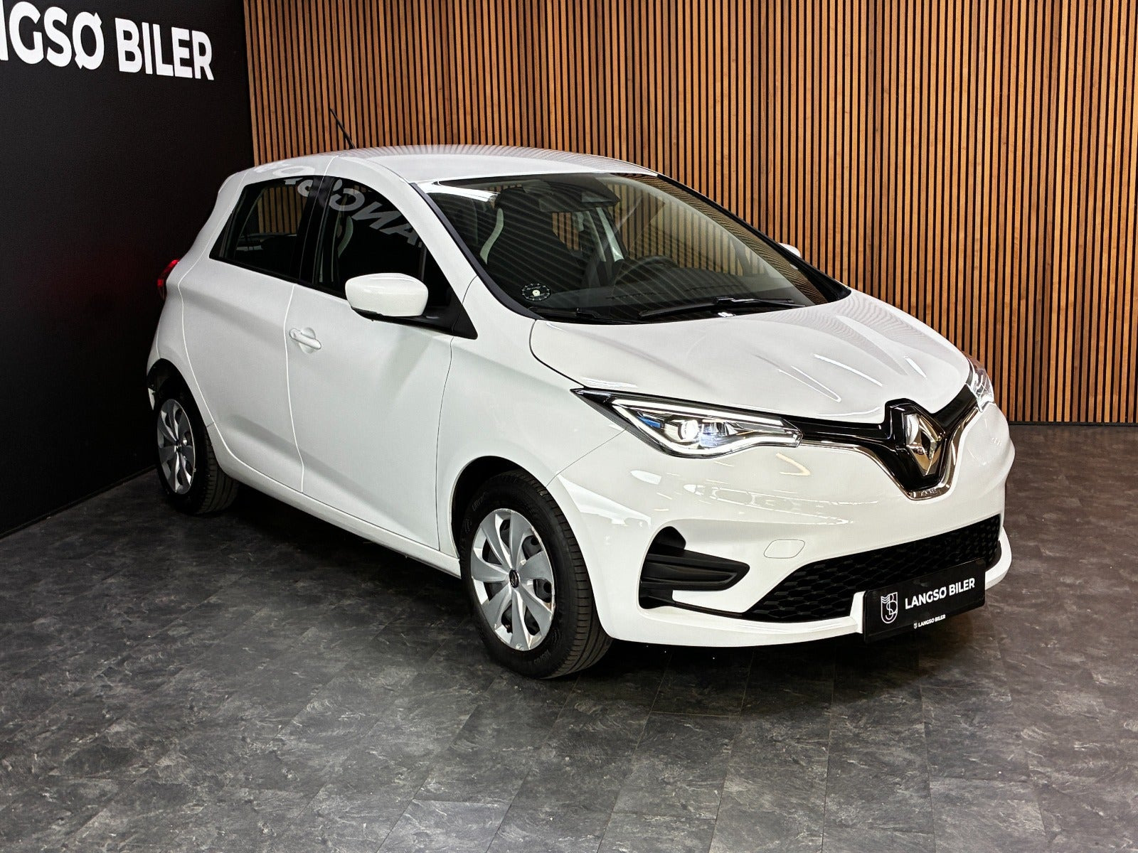 Hvid Renault Zoe fra 2022