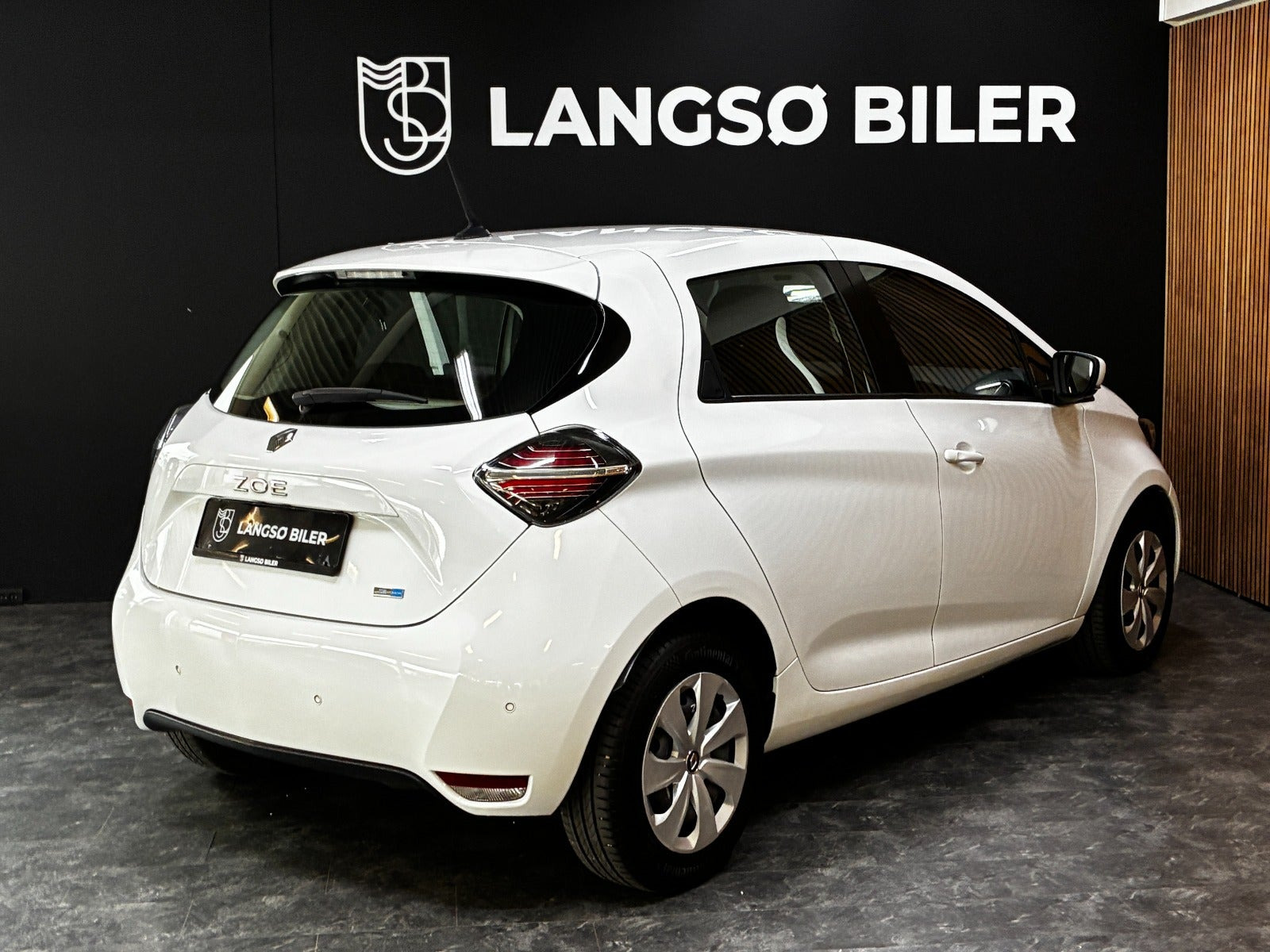 Hvid Renault Zoe fra 2022