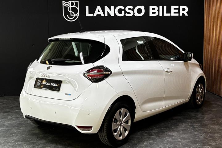 Hvid Renault Zoe fra 2022
