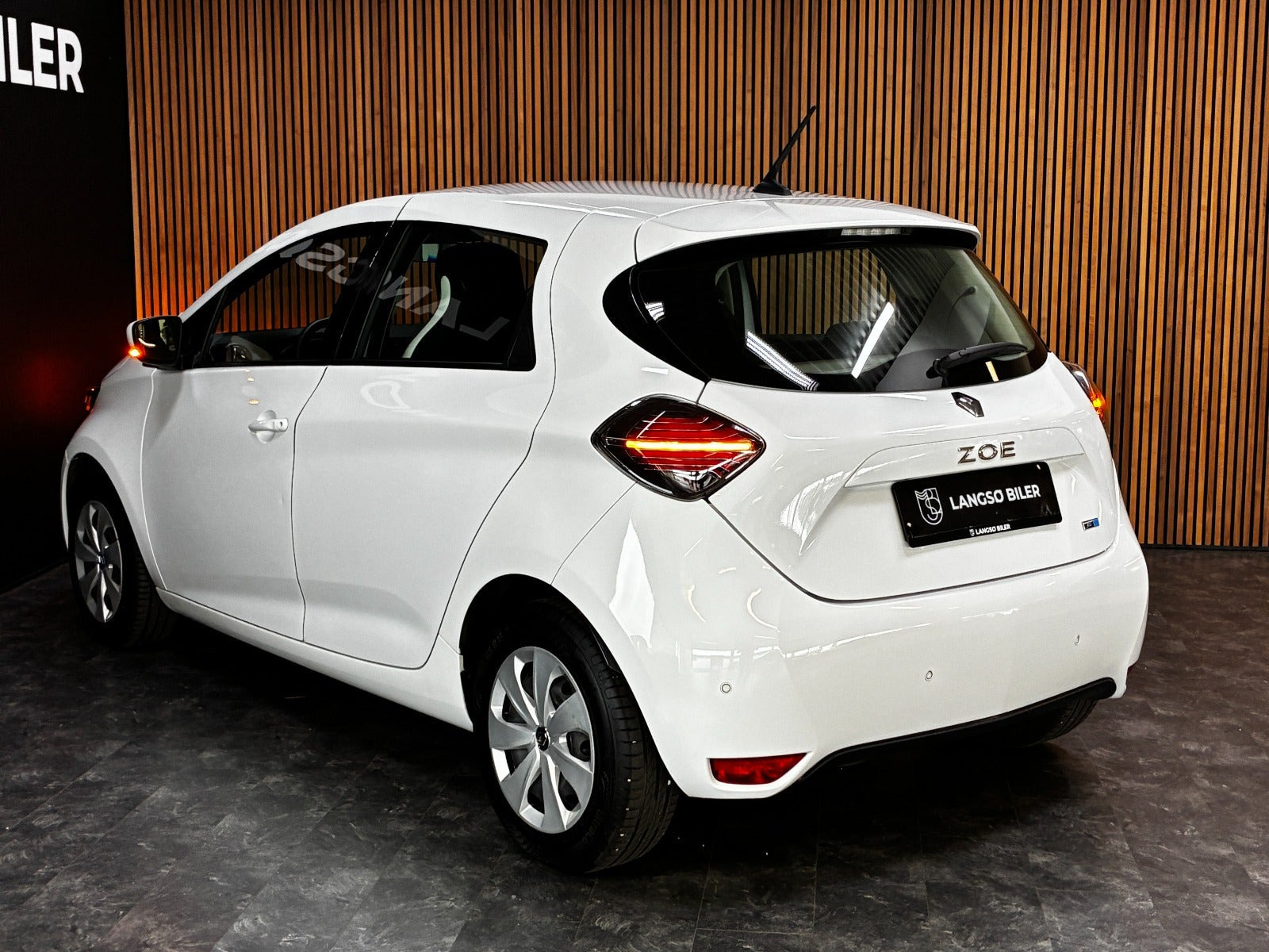 Hvid Renault Zoe fra 2022