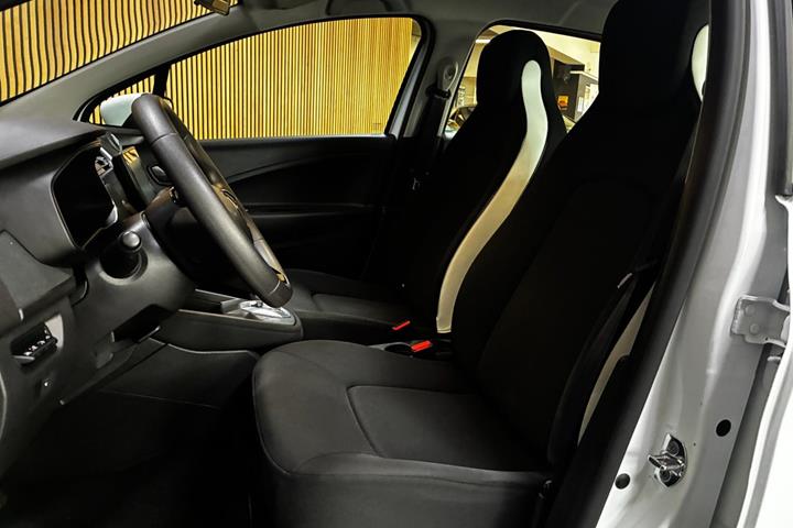 Hvid Renault Zoe fra 2022