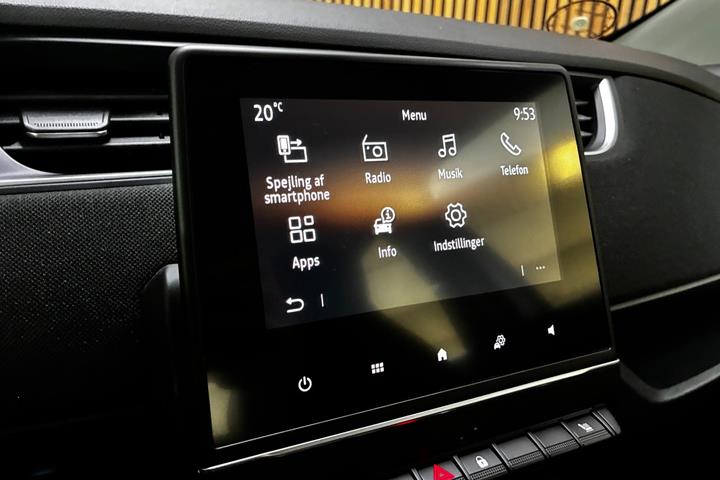 Hvid Renault Zoe fra 2022