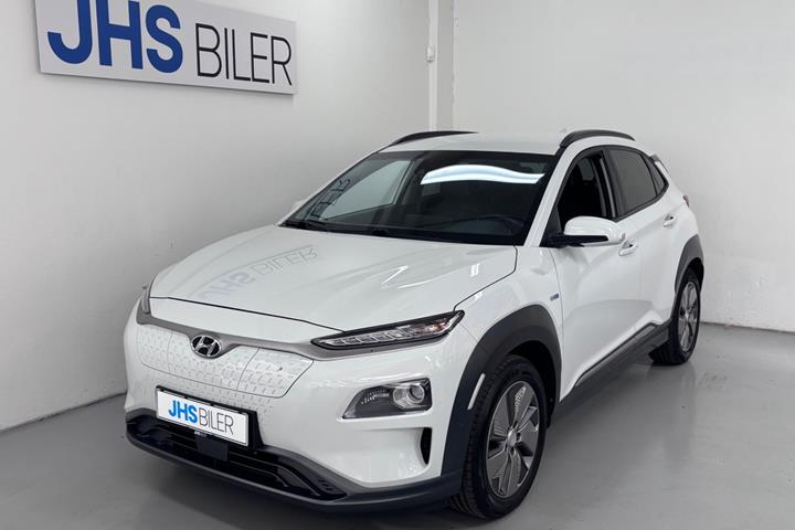Hvid Hyundai Kona fra 2020