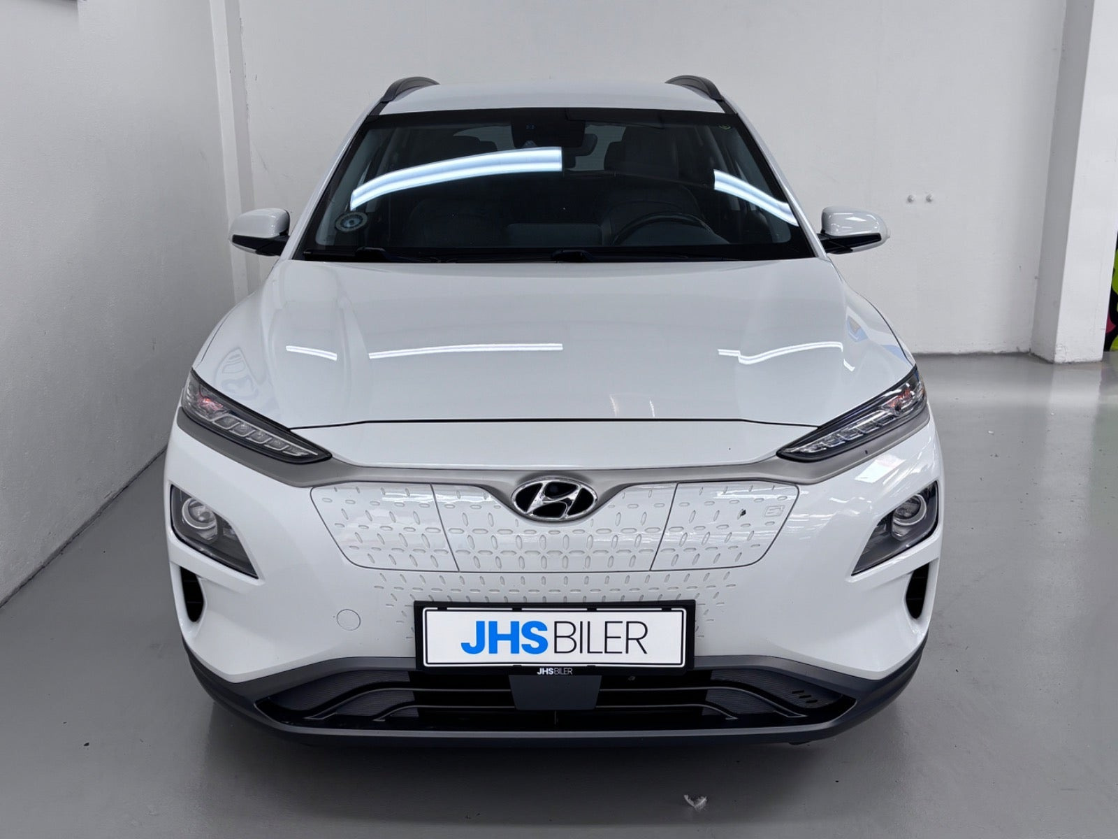 Hvid Hyundai Kona fra 2020