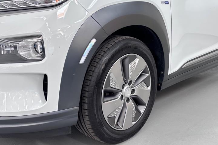 Hvid Hyundai Kona fra 2020