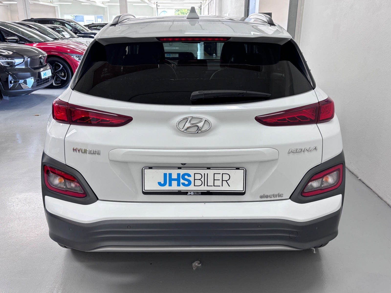 Hvid Hyundai Kona fra 2020
