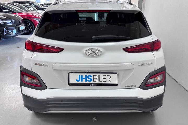 Hvid Hyundai Kona fra 2020
