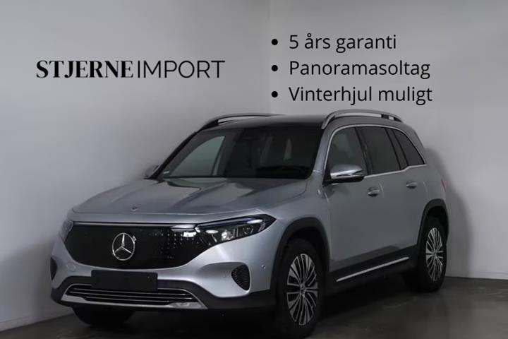 Grå Mercedes EQB250+ fra 2024