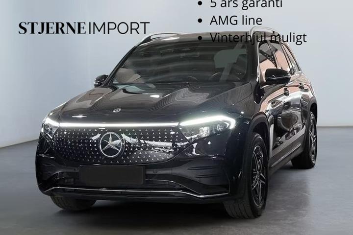 Sort Mercedes EQB250+ fra 2024
