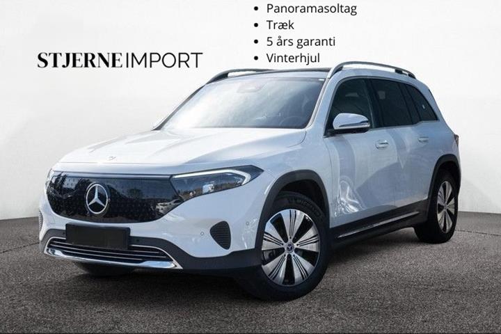 Sort Mercedes EQB250+ fra 2025