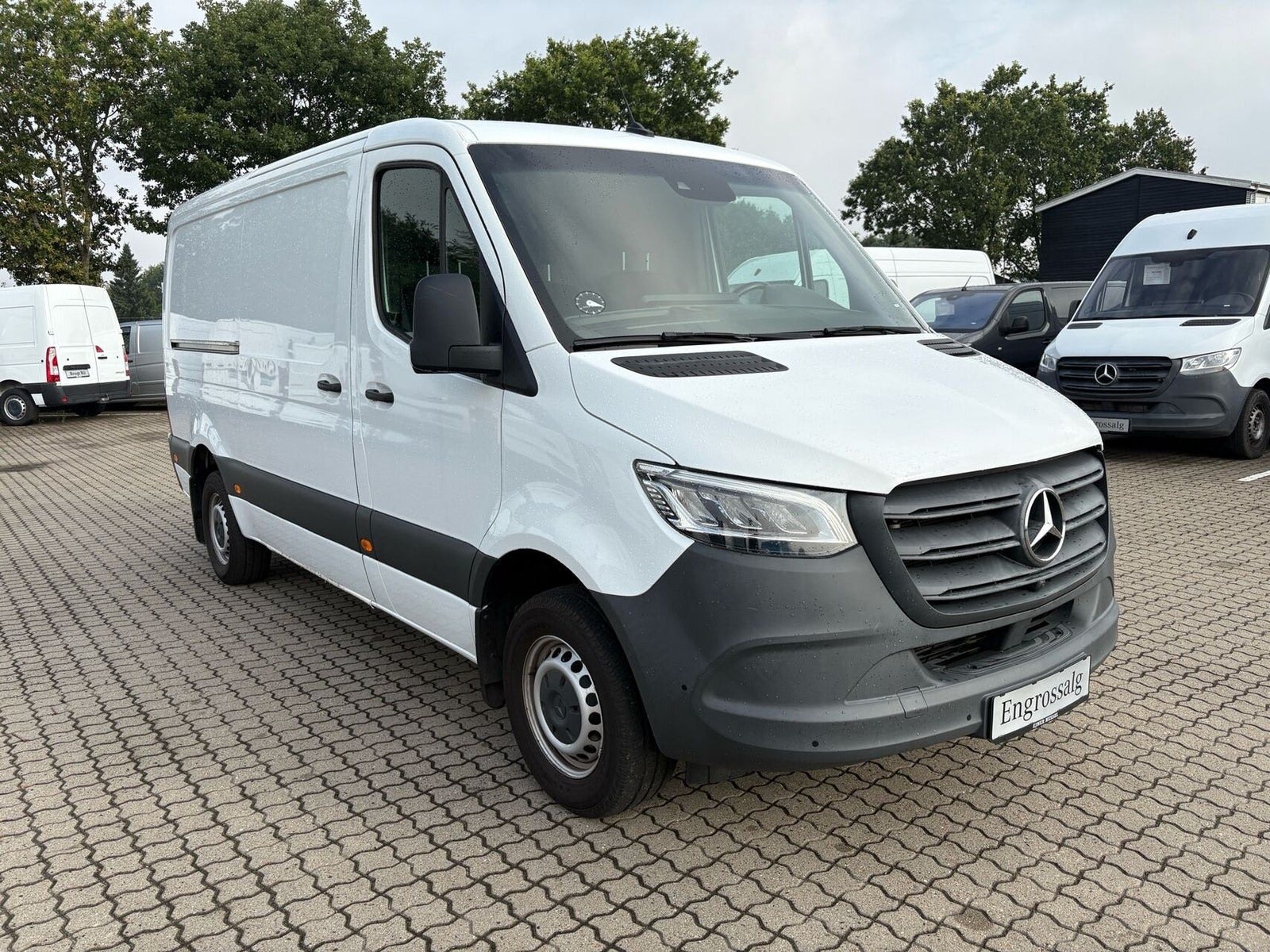 Hvid Mercedes Sprinter 319 fra 2020